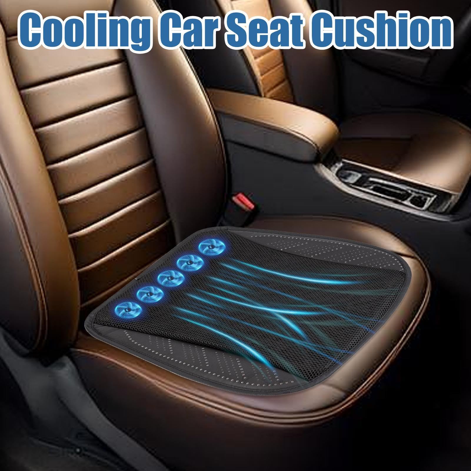 Cubierta de asiento de coche refrescante cubierta de asiento de coche