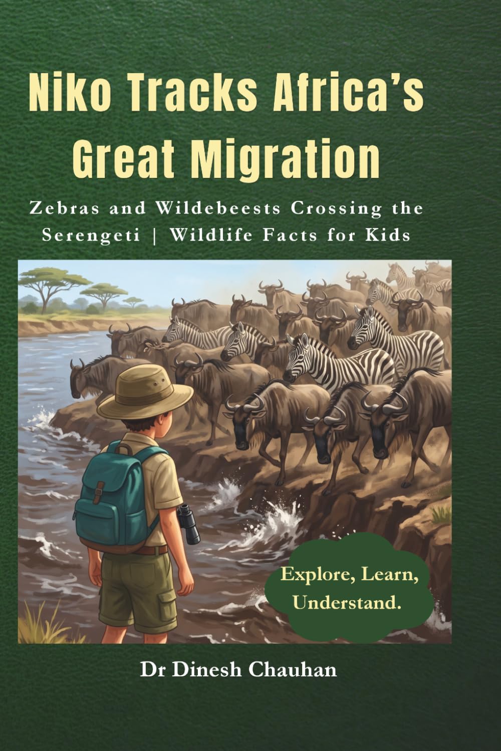 Niko Tracks Africa’s Great Migration: Zebras and Wildebeests Crossing the Serengeti | Wildlife Facts for Kids