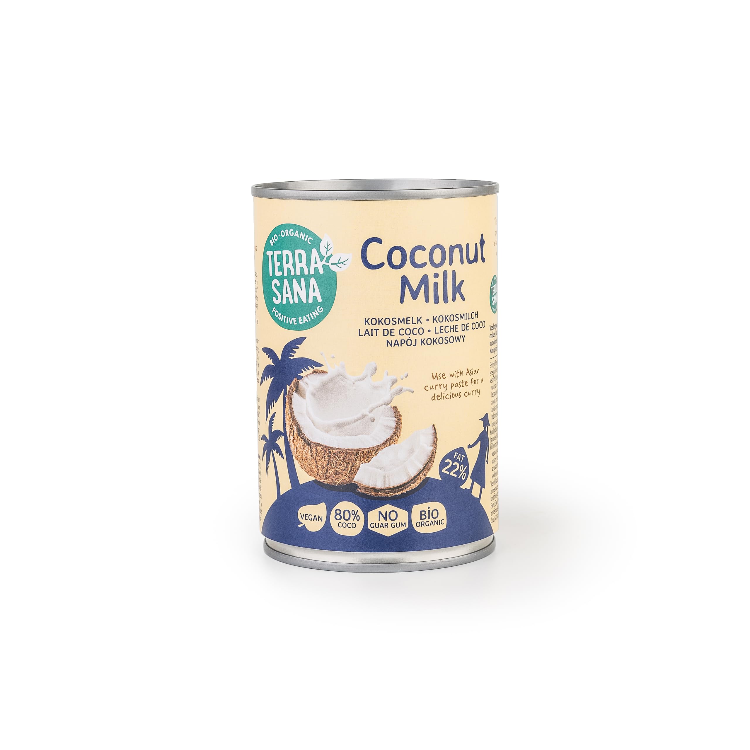 Veritas Leche de coco Terra Sana 400 ml Ecológica