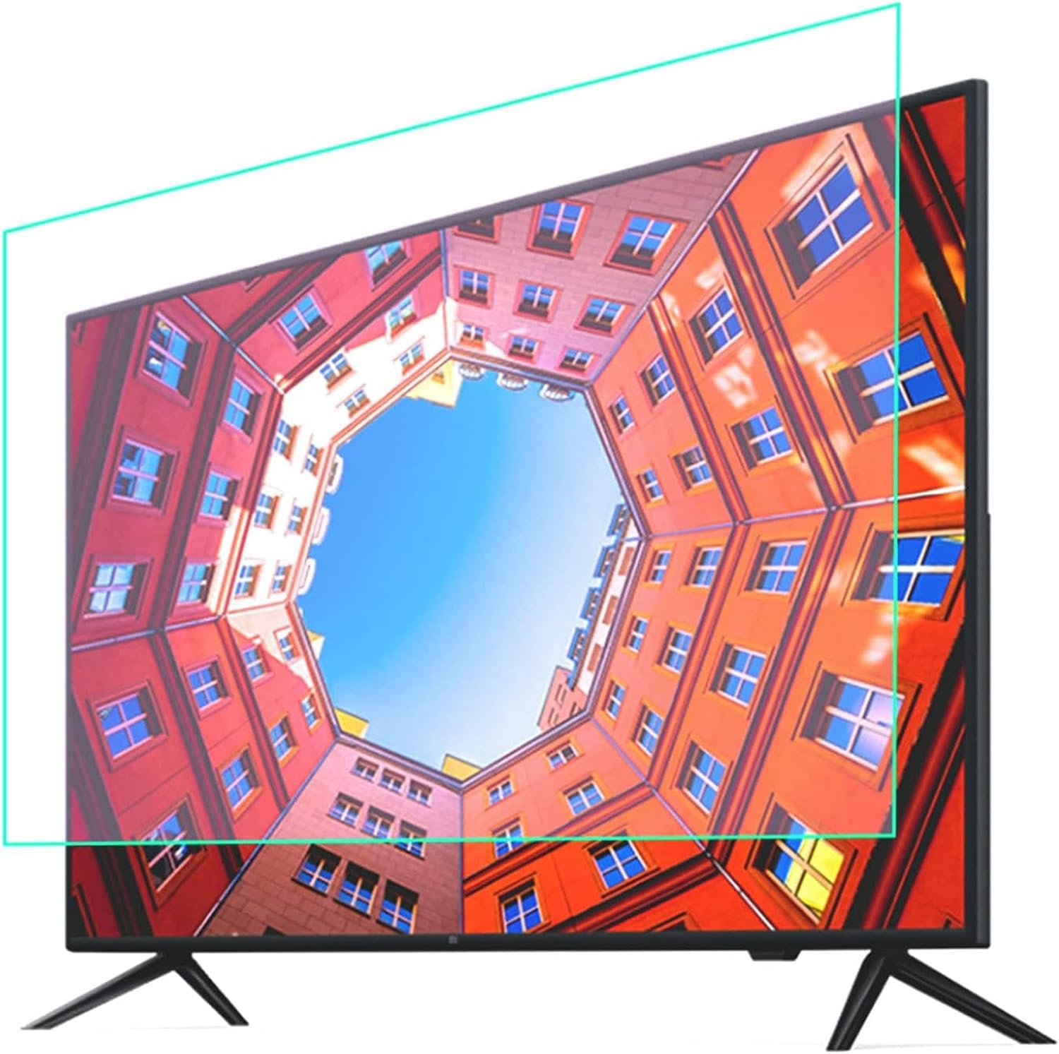 Wzglod Anti Blue Light Screen Protector for 32-75 Inches TV Filter Out Blue Light Anti-Glare That Relieve Computer Eye Strain and Help You Sleep Better, Dustproof Filter Film