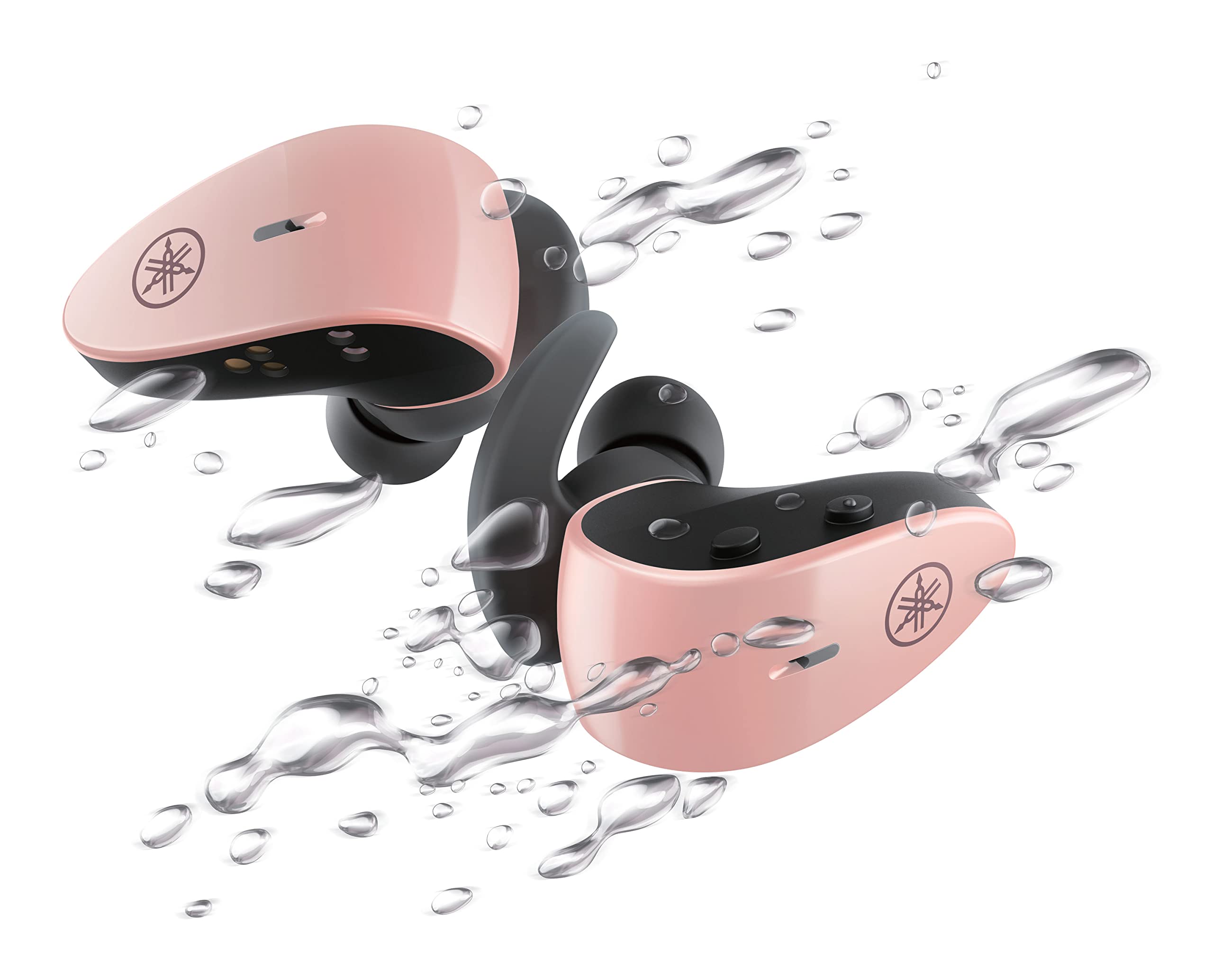 Yamaha TW-ES5A, True Wireless Sport Earbuds, with Listening Care and Ambient Sound, IPX7 waterproof, upto 34 h playback time - Image 3