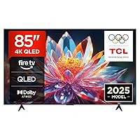 TCL 85T6C 85'' QLED TV 4K HDR, Fire TV (Dolby Vision e Atmos)