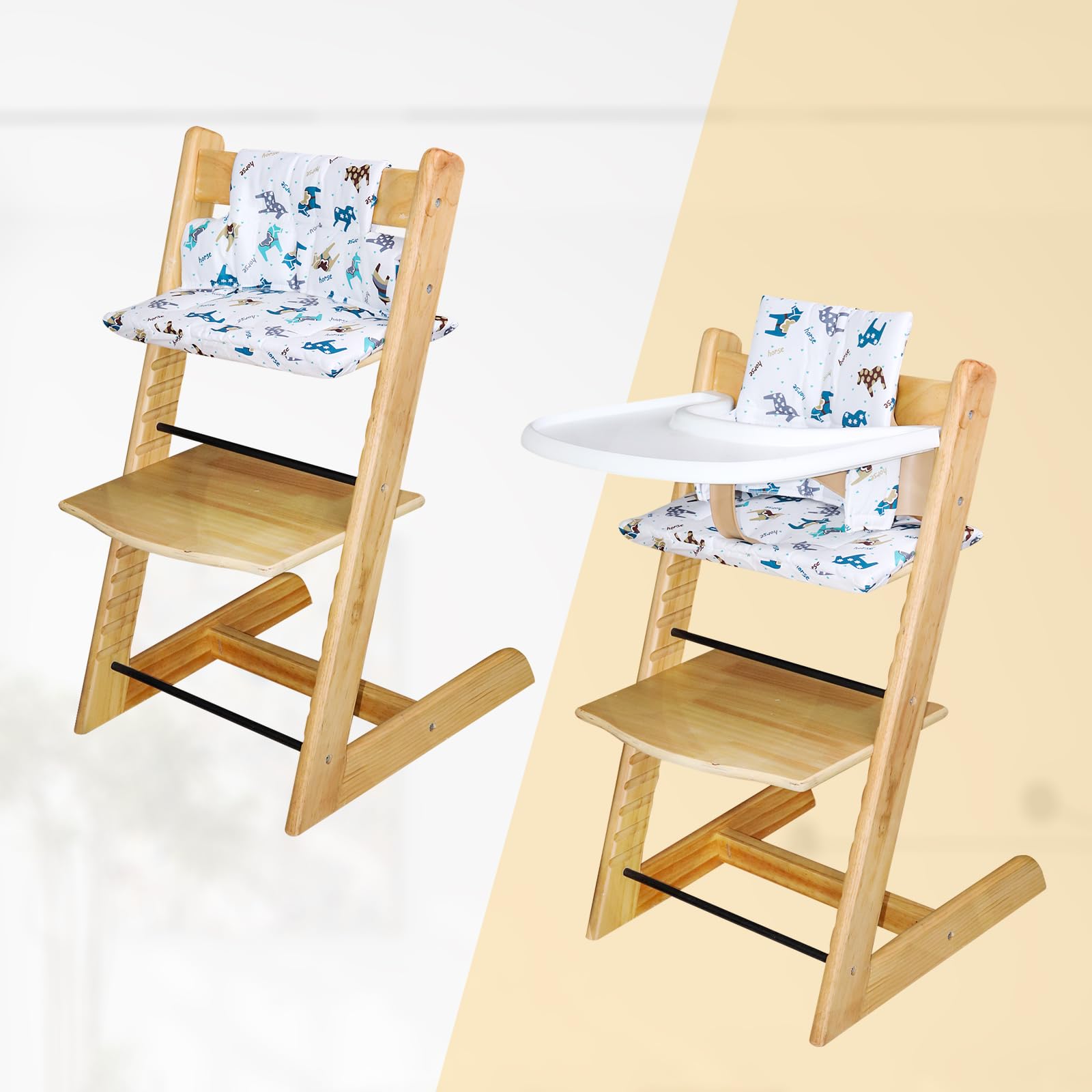 LLHQAMT for High Chair Cushion Soft And Comfortable Baby Seat Cover With Cute Graphics - Image 3