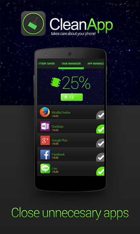 Mini Cleanapp CleanApp - Booster & Cleaner - App on Amazon Appstore