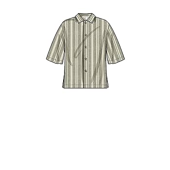 Amazon.com: Simplicity Men's Relaxed Fit Shirt and Tapered