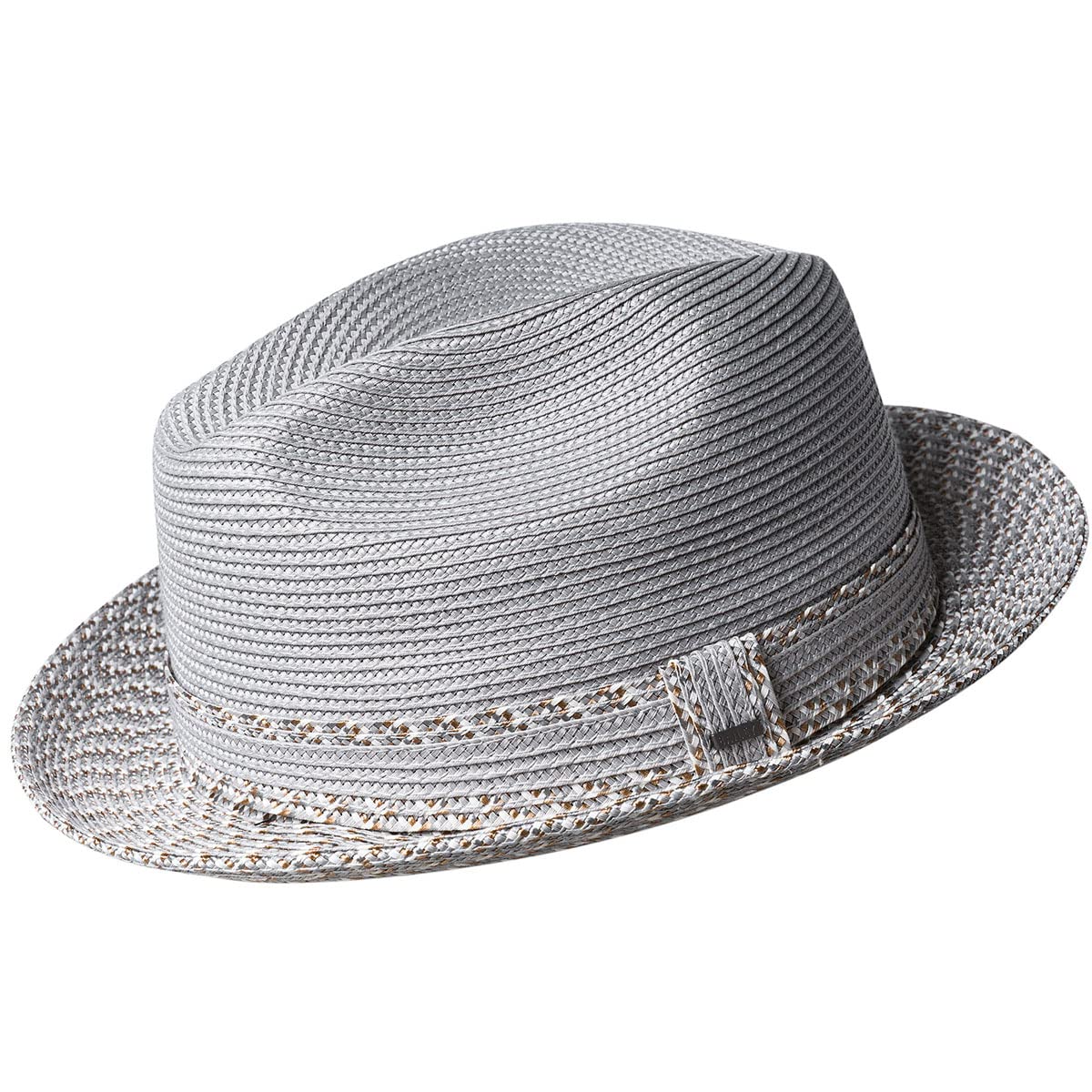Bailey of Hollywood Men's Mannesroe Braided Fedora Trilby Hat, Overcast, XXL