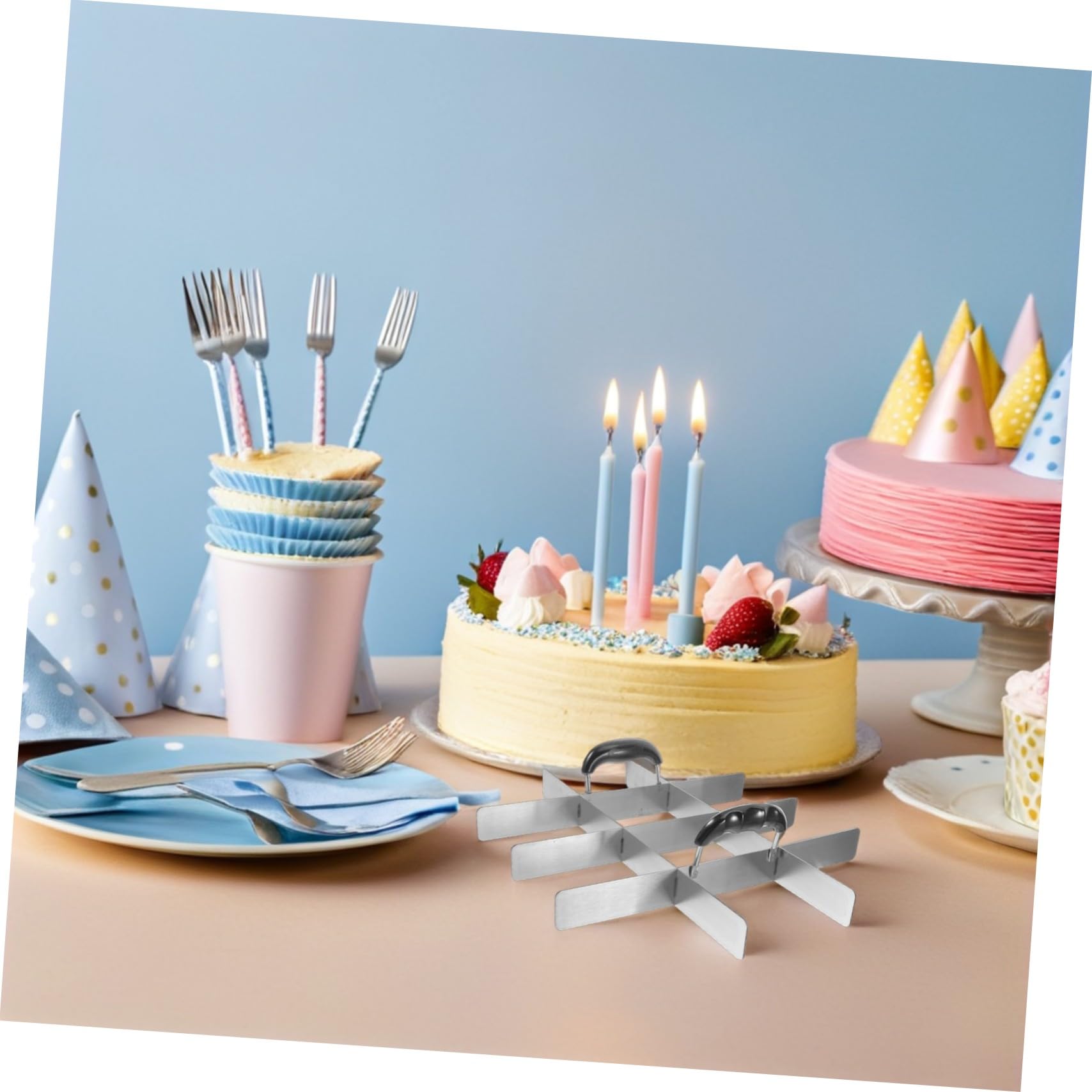 Toyvian 2 Szt Akcesoriów Do Pieczenia Przecinak Do Ciasta Sernika Tiramisu
