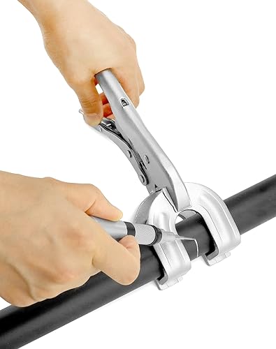 Miniatura 8 de QWORK Alicates de bloqueo de 9 pulgadas, paquete de 2 abrazaderas de soldadura de metal, liberación rápida para una fácil extracción