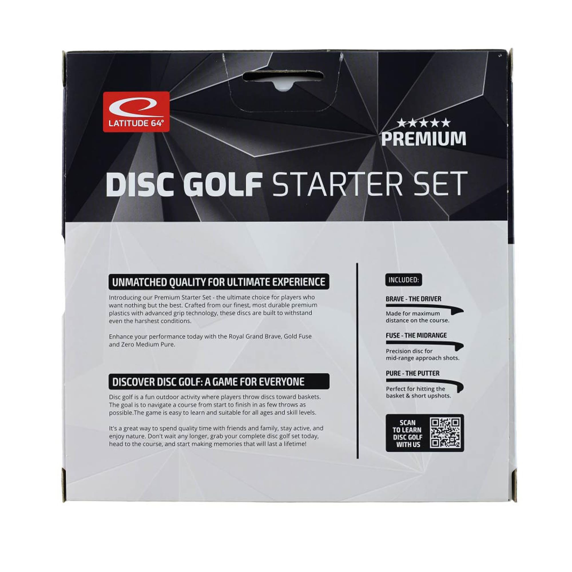 Latitude 64° Golf Discs Set 3 Discos Golf Light Adulto Unisex, Multicolor, Entre 150-160g según el Disco