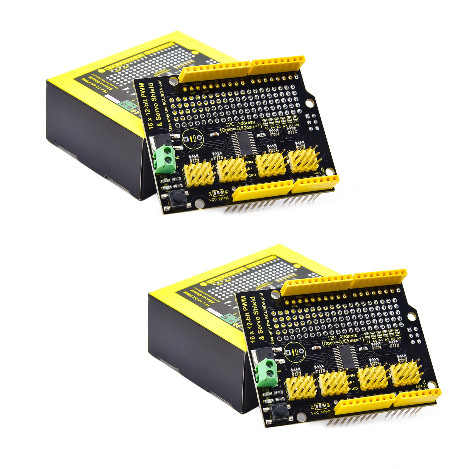 Amazon.com: KEYESTUDIO 16-Channel 12-bit Servo Motor Shield for