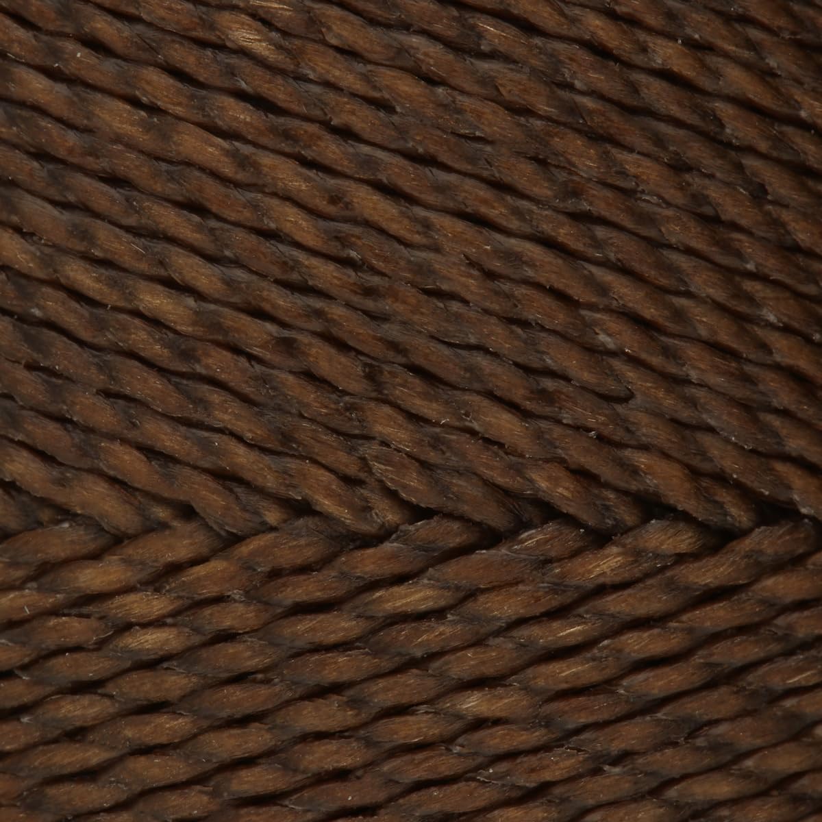 Beadsmith Knot It ワックス加工ポリコード 144m ブラウン