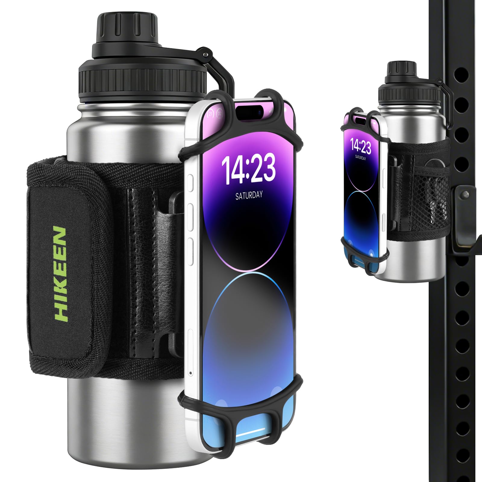 Sac Magnétique BOOSTEADY Pour Gourde Et Smartphone – Fixation 360° Sur Métal, N52 Ultra Résistant
