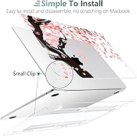 Vista 34 de TWOLSKOO for M4 MacBook Air 13.6 inch Case 2025-2022 Release M4 A3240 M3 A3113 M2 A2681, Plastic Hard Shell & Screen Protector & Keyboard Cover &