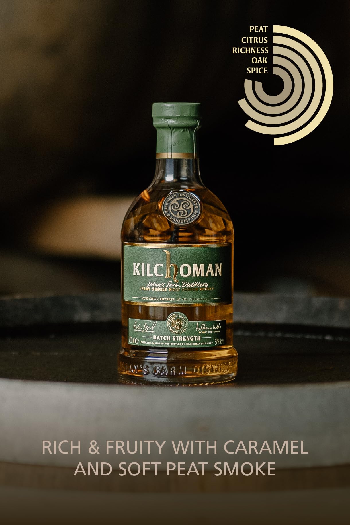 Kilchoman BATCH STRENGTH Islay Single Malt Scotch Whisky 57% Vol. 0,7l in Giftbox
