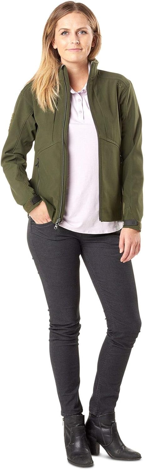 5.11 Tactical Women's Poly/Spandex Enyo Top, Grosgrain Taping, Style 62027