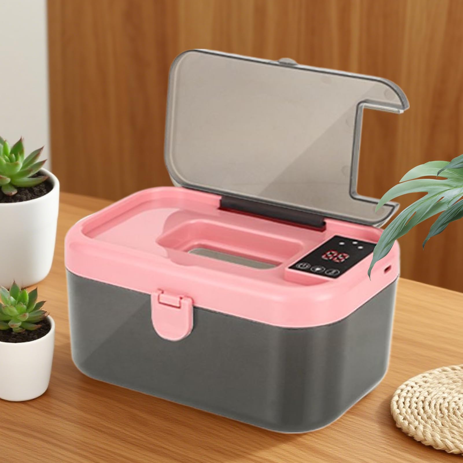 Calentador de Toallitas USB Conductor Y Dispensador De Toallitas Portátil