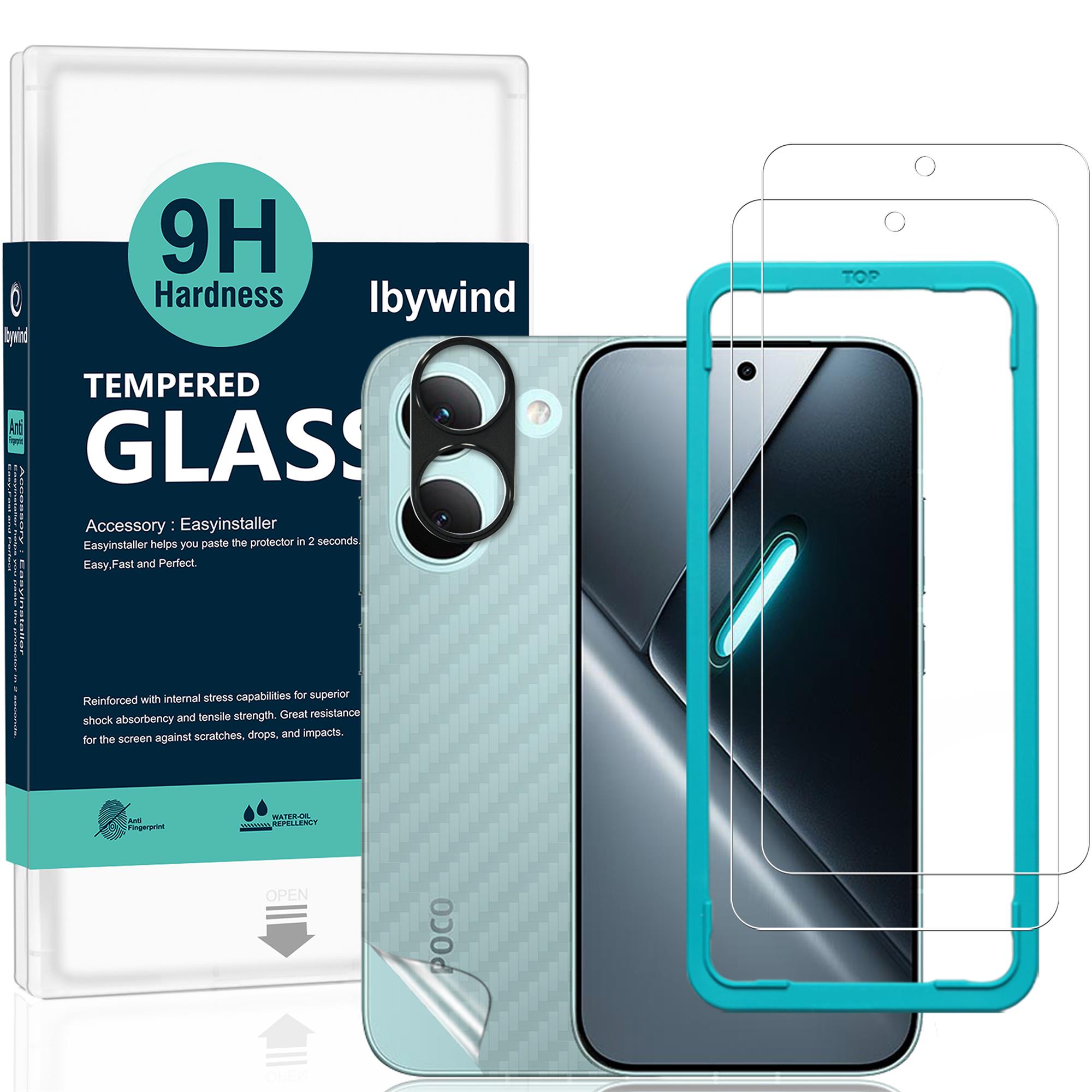Amazon | Ibywind 対応 Xiaomi Poco X8 Pro/Redmi Turbo 5 5G ガラス