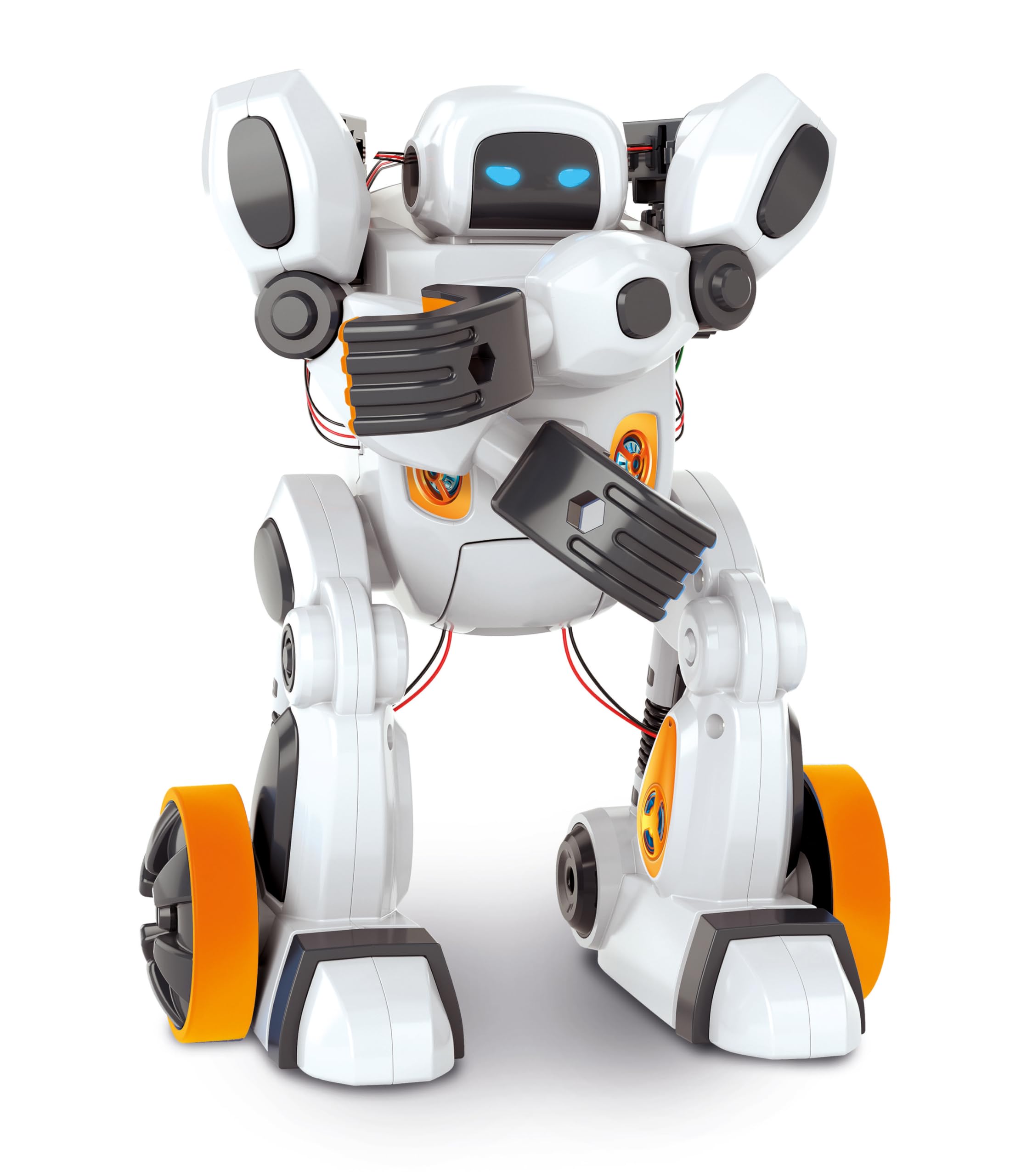 Clementoni Galileo AIRO - Mein interaktiver K.I. Roboter - Trainierbar mit künstlicher Intelligenz, erkennt Gesten- & Sprachsteuerung - Robotik-Spielzeug für Kinder ab 8 Jahren 59351