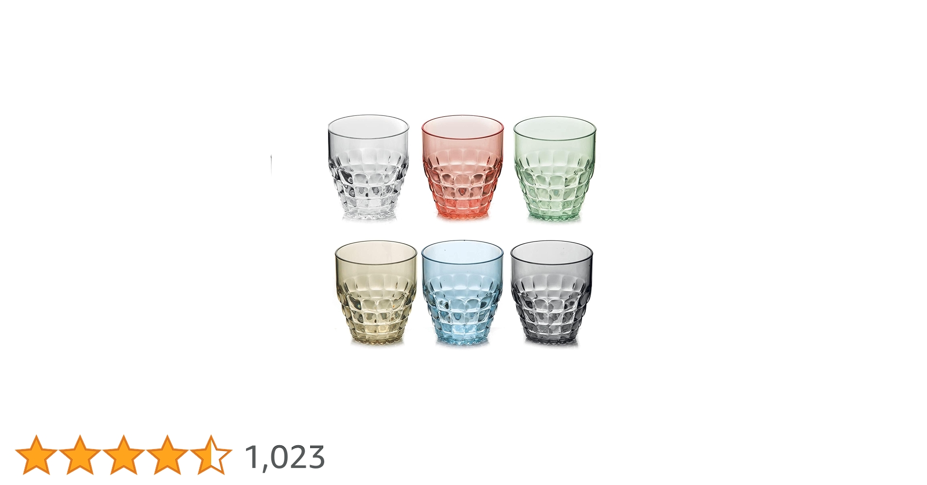 Amazon｜guzzini(グッチーニ) タンブラー 6Pアソートセット