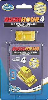 Comprar ThinkFun - 76453 - Juego de ampliación Rush Hour 4, un complemento a la Hora Original de Rush Hour con 40 nuevos desafíos para niños y Adultos a Partir de 8 años