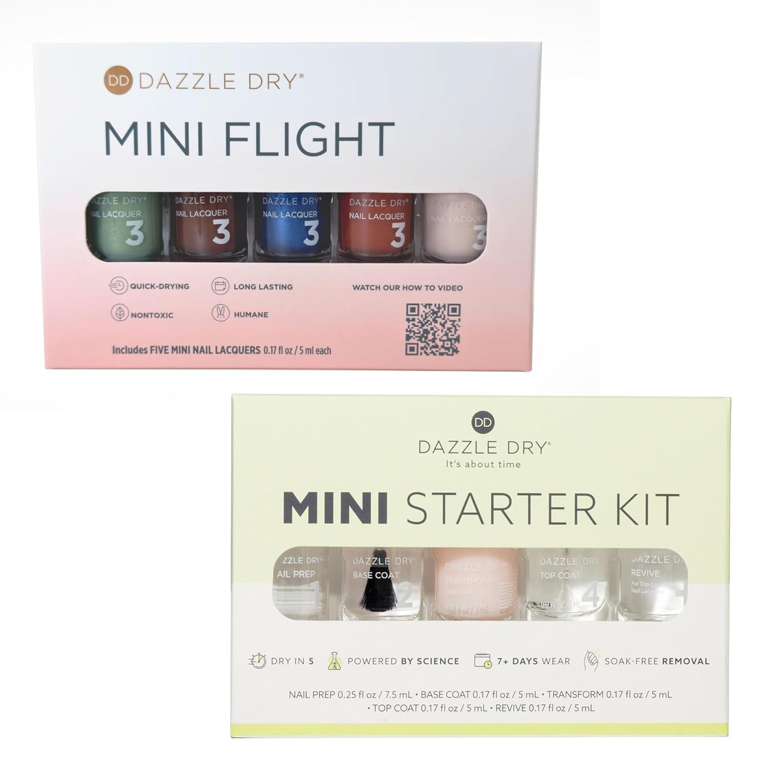 Dazzle Dry Starter Mini Kit + Everyday Muse Mini Flight