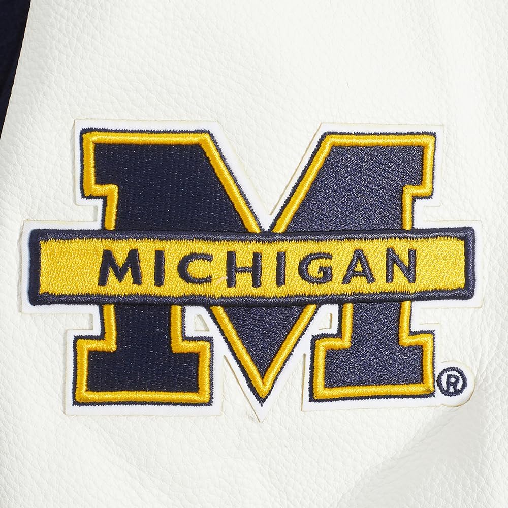 Pro Standard Mens Ncaa University Of Michigan College Classic Chenille Varsity Jacket