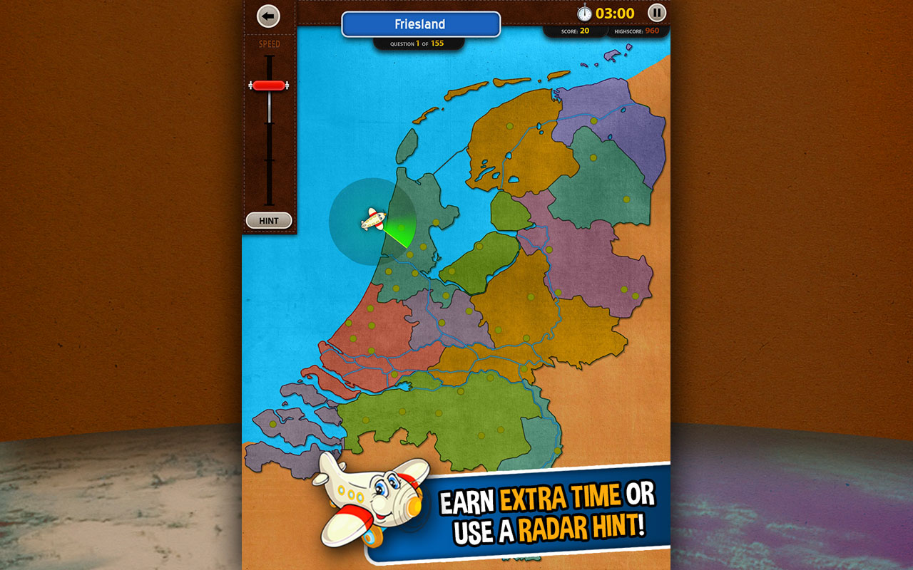 GeoFlight Netherlands HD Learning Dutch Geography made easy and fun