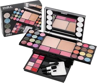 ZMILE COSMETICS Diamonds Beauty Box Vegan Cosmetics with Mirror - Small Make-Up Set for On the Go, for Traveling and as a Gift