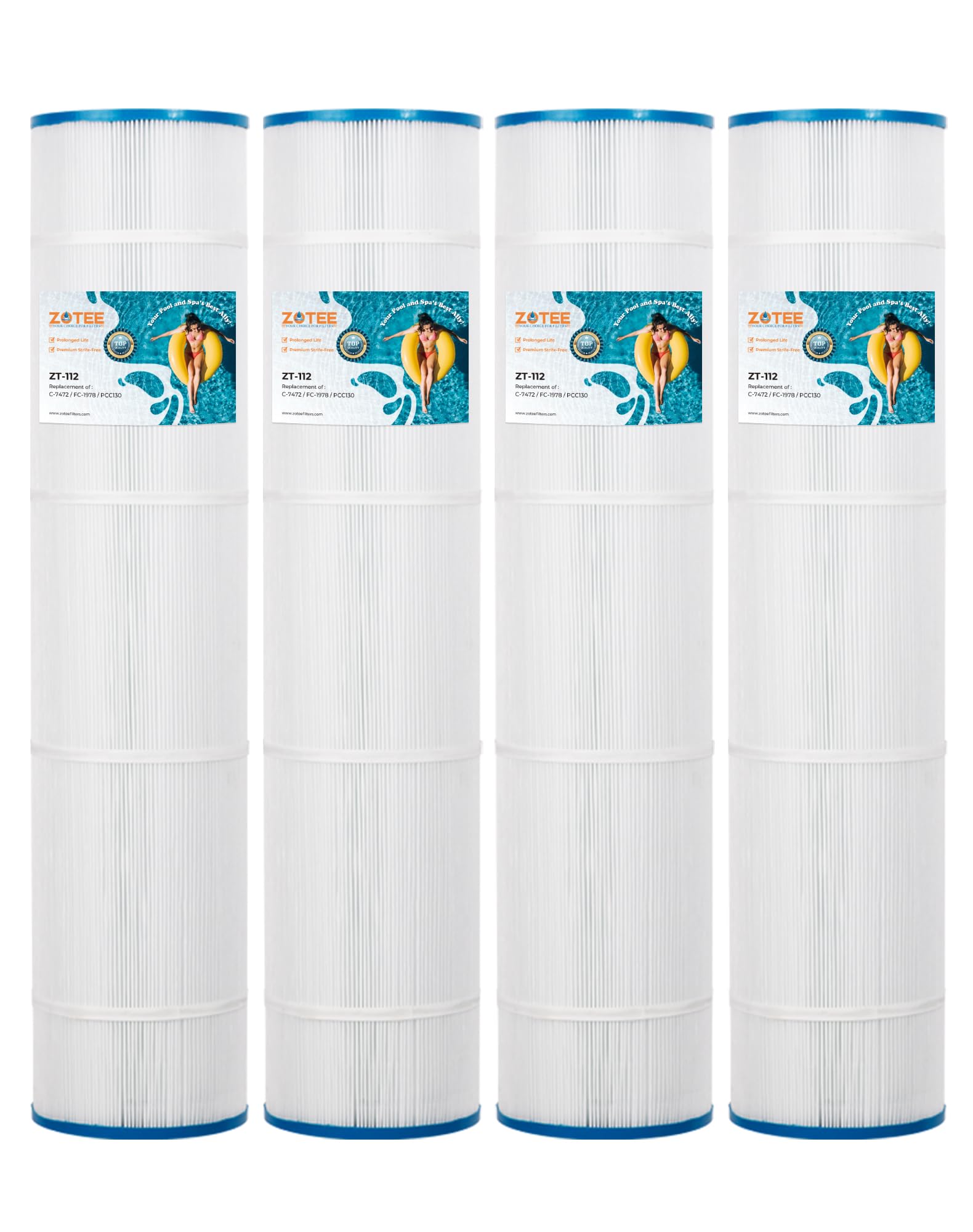 Amazon.com : ZOTEE CCP520 Pool Filter Cartridge Unicel C-7472