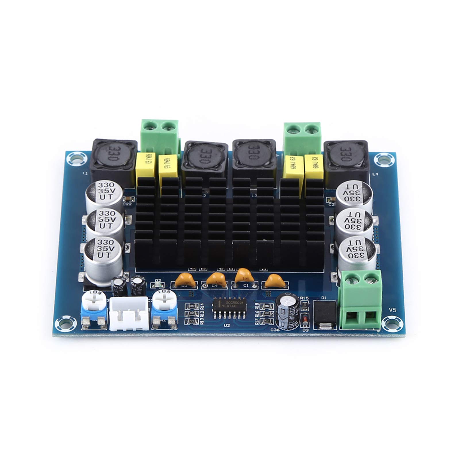 DC12-26V High Power 120W+120W Channel Stereo Digital Power Amplifier Board
