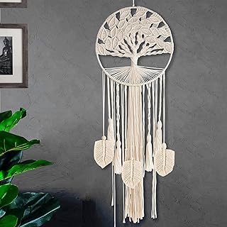ACEDSGN Dream Catcher Boho Tree of Life Large Handmade Macrame Wall Hanging Bohemian for Girls Wedding Party Nursery Cafe Home Bedroom Gypsy Decor