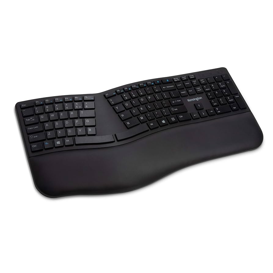 Amazon.com: Kensington Pro Fit Ergonomic Wireless Keyboard
