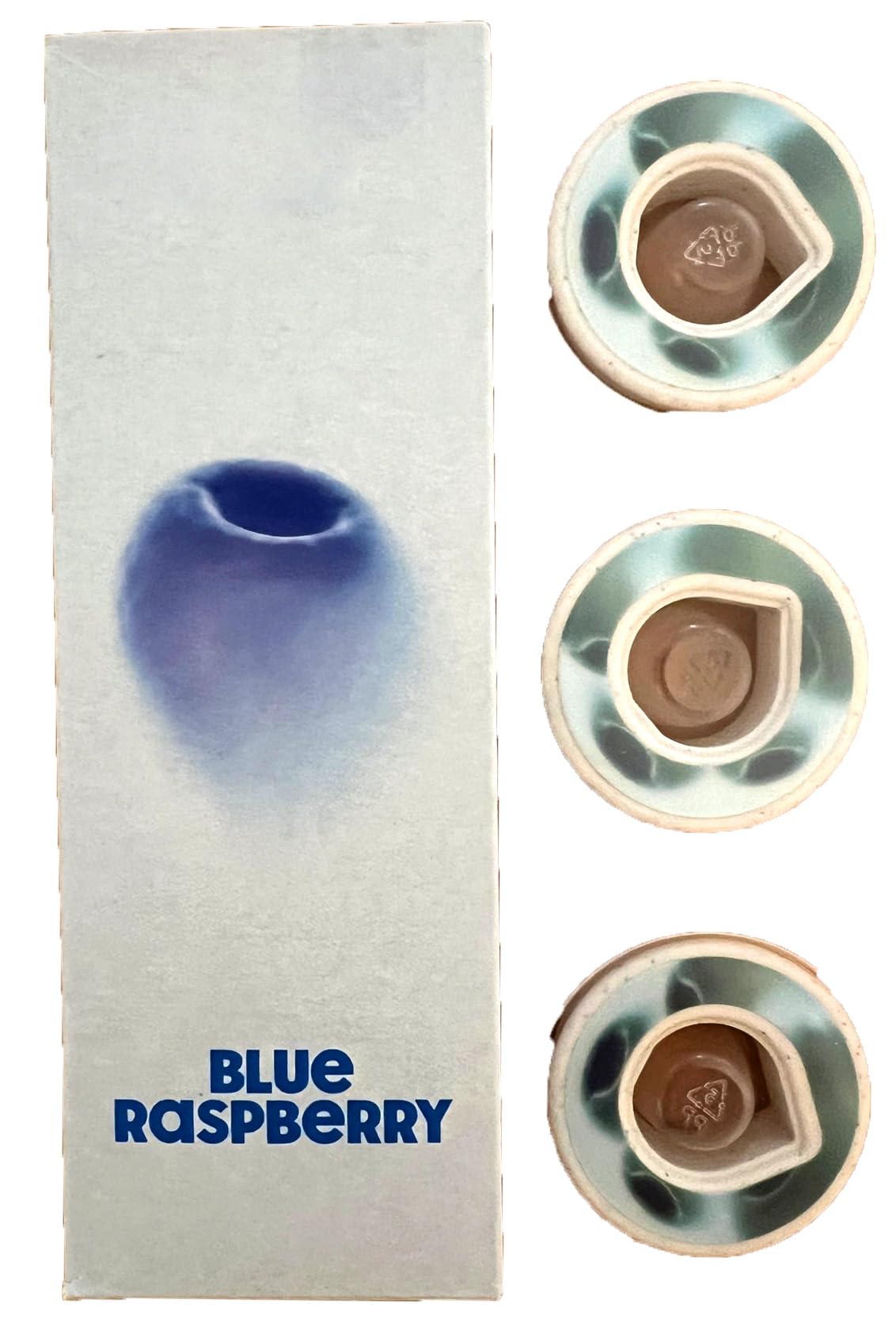 3 x Air Up Pod Original mit Pfirsichgeschmack, Zubehör für Trinkflasche, aromatisierte Pod, 0 Kalorien, kein Zucker (Blue Raspberry)
