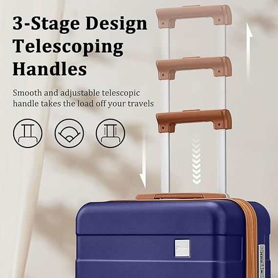 minxfoams様② imiomo Carry on Luggage Sets, Suitcase Set with Spinner