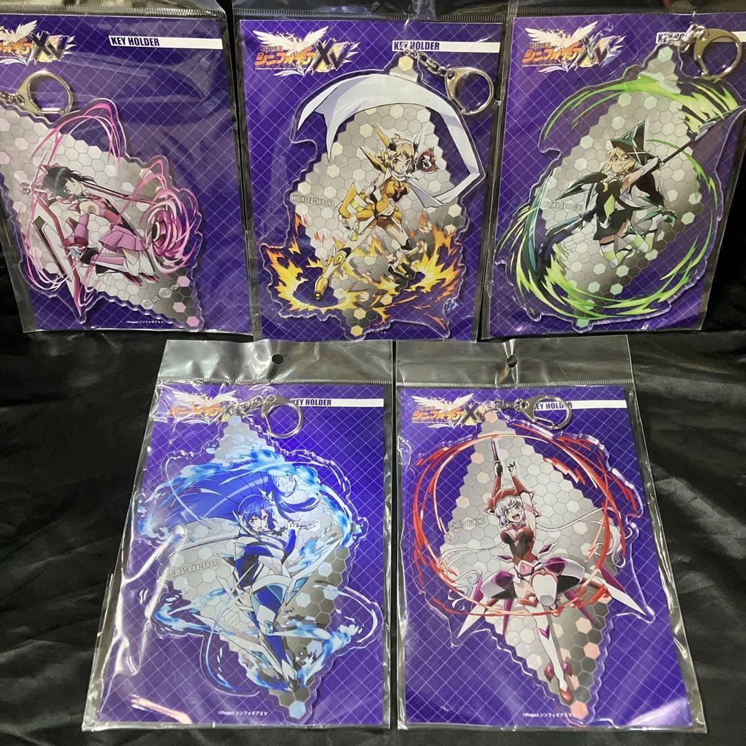 Amazon.co.jp: 戦姫絶唱シンフォギアXV 特大デカキーホルダー 5