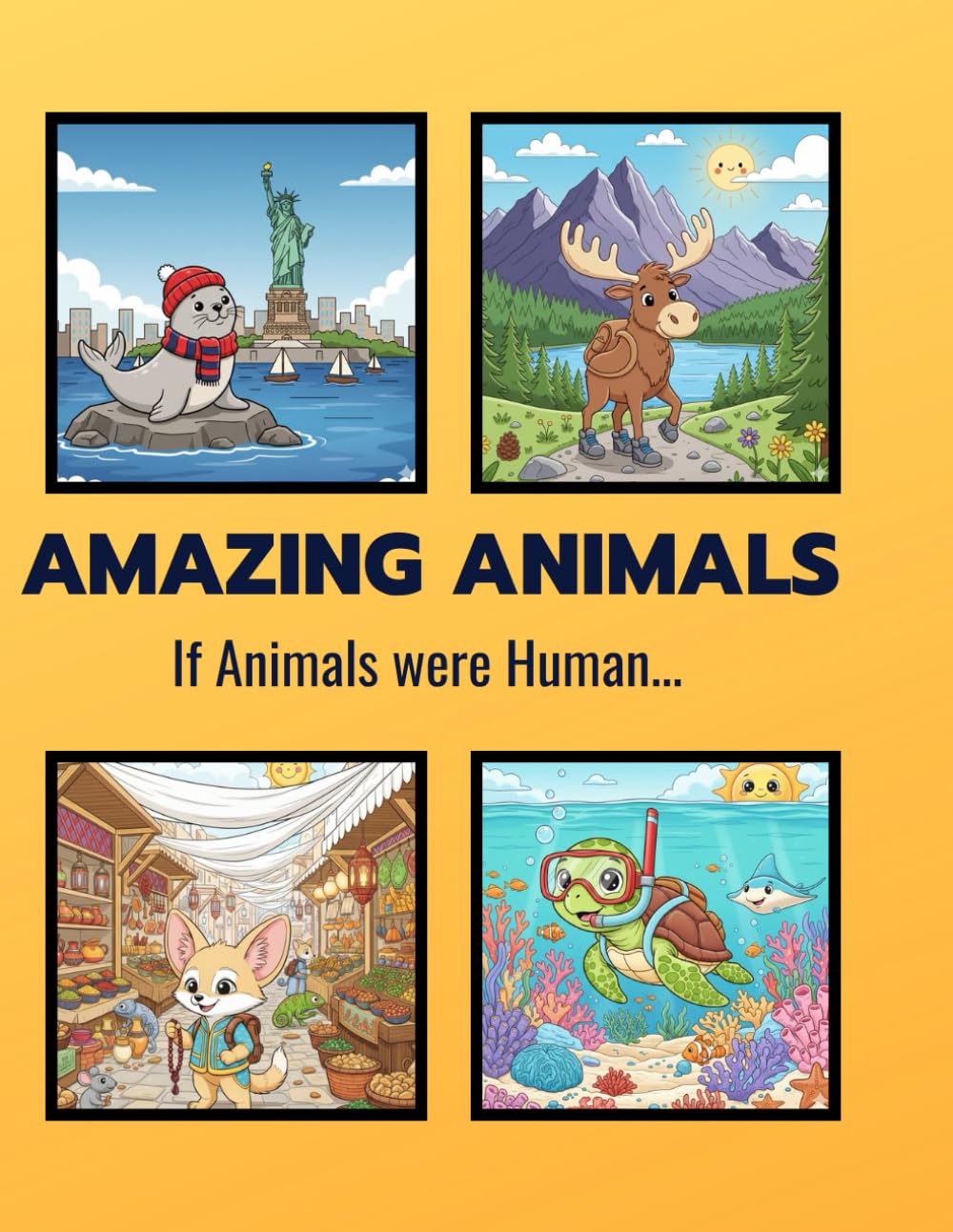 Amazing Animals: If Animals were Human...