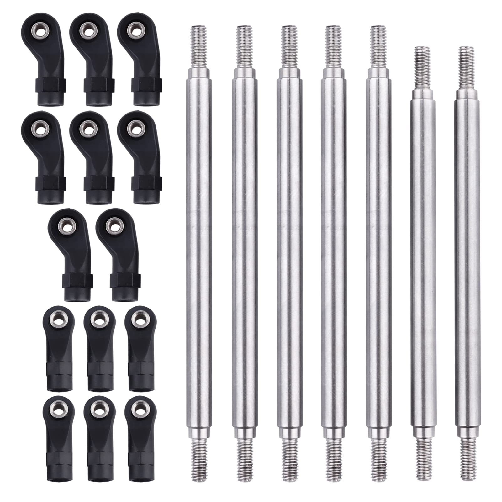 CrazyHobby M4 Suspension Linkage Steel Kit For Redcat Gen8 1/10 Scale RC Crawler - Upgrade Parts