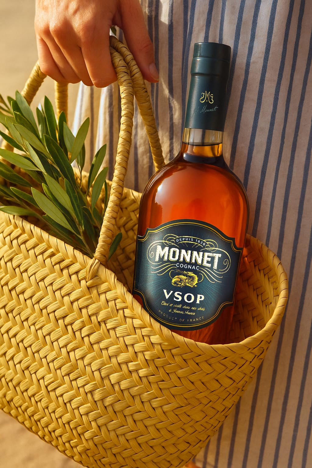 Monnet VSOP Cognac 40% Vol. 0,7 L Geschenkverpackung