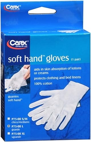 Carex Suave mano guantes Gran P75001par, 9