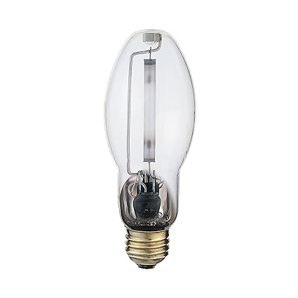 Satco S3127 2100K 70-Watt Clear Medium Base ED17 High Pressure Sodium Lamp