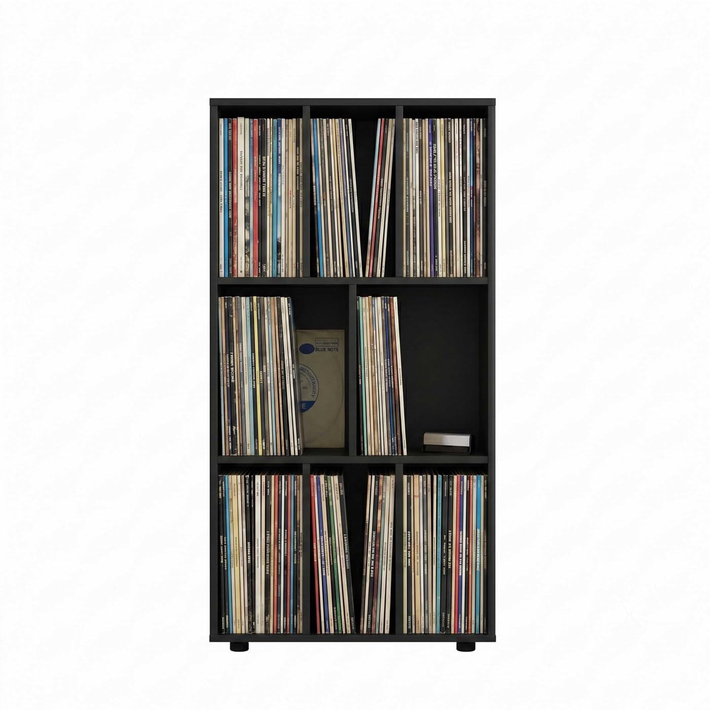 VDD Armoire de Rangement pour vinyles LP - Armoire à disques - étagère de Rangement - étagère à disques