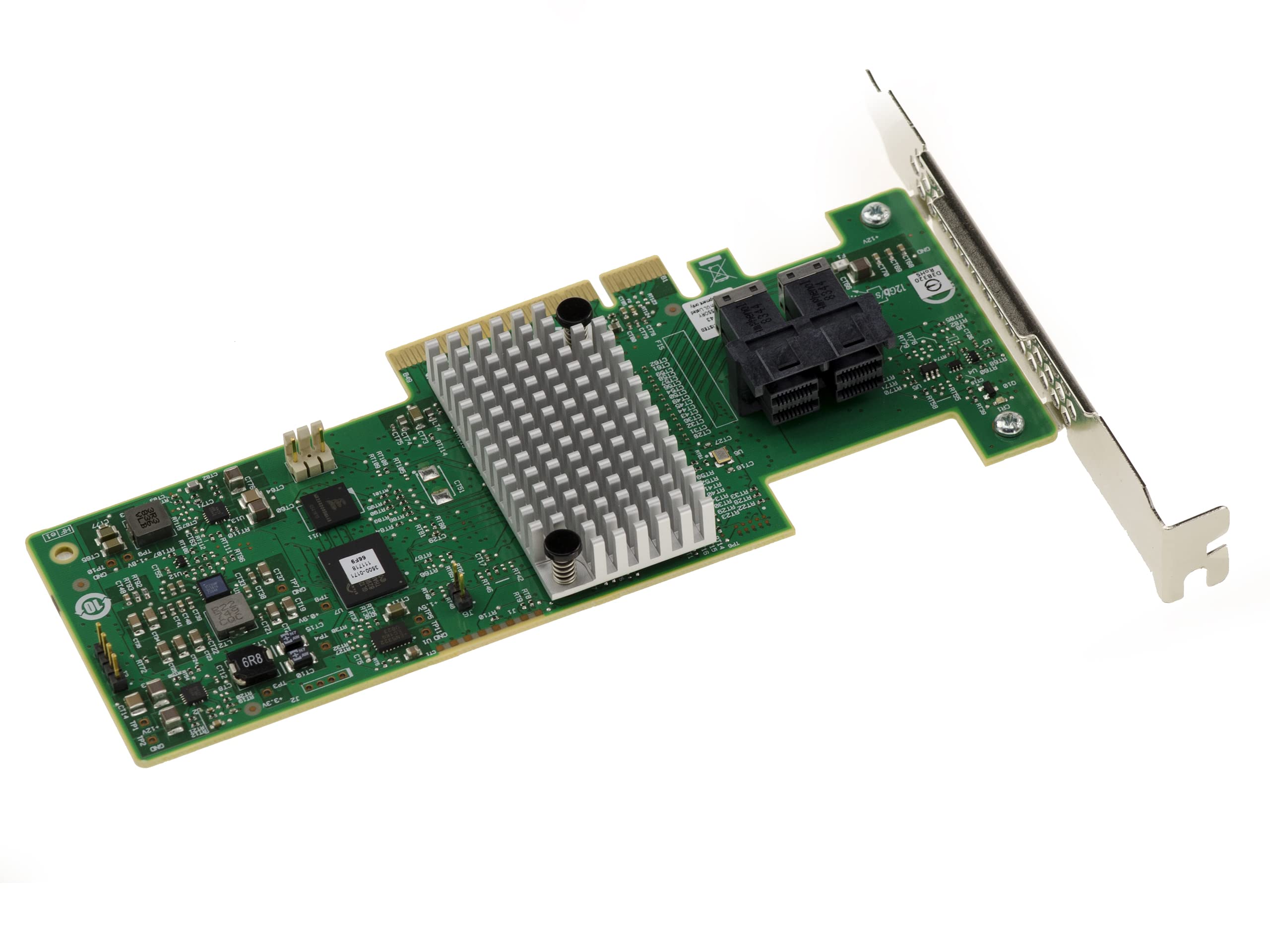 KALEA-INFORMATIQUE Tarjeta controladora Interna PCIe 3.0 SAS 12GB de 8 Puertos con Raid 0 1 5 10 50 JBOD. Modelo LSI OEM 9340-8i. Alto y Bajo Perfil, Ref H3-25499-04002 | Controlador LSI 9340 8i con RAID de hardware y JBOD