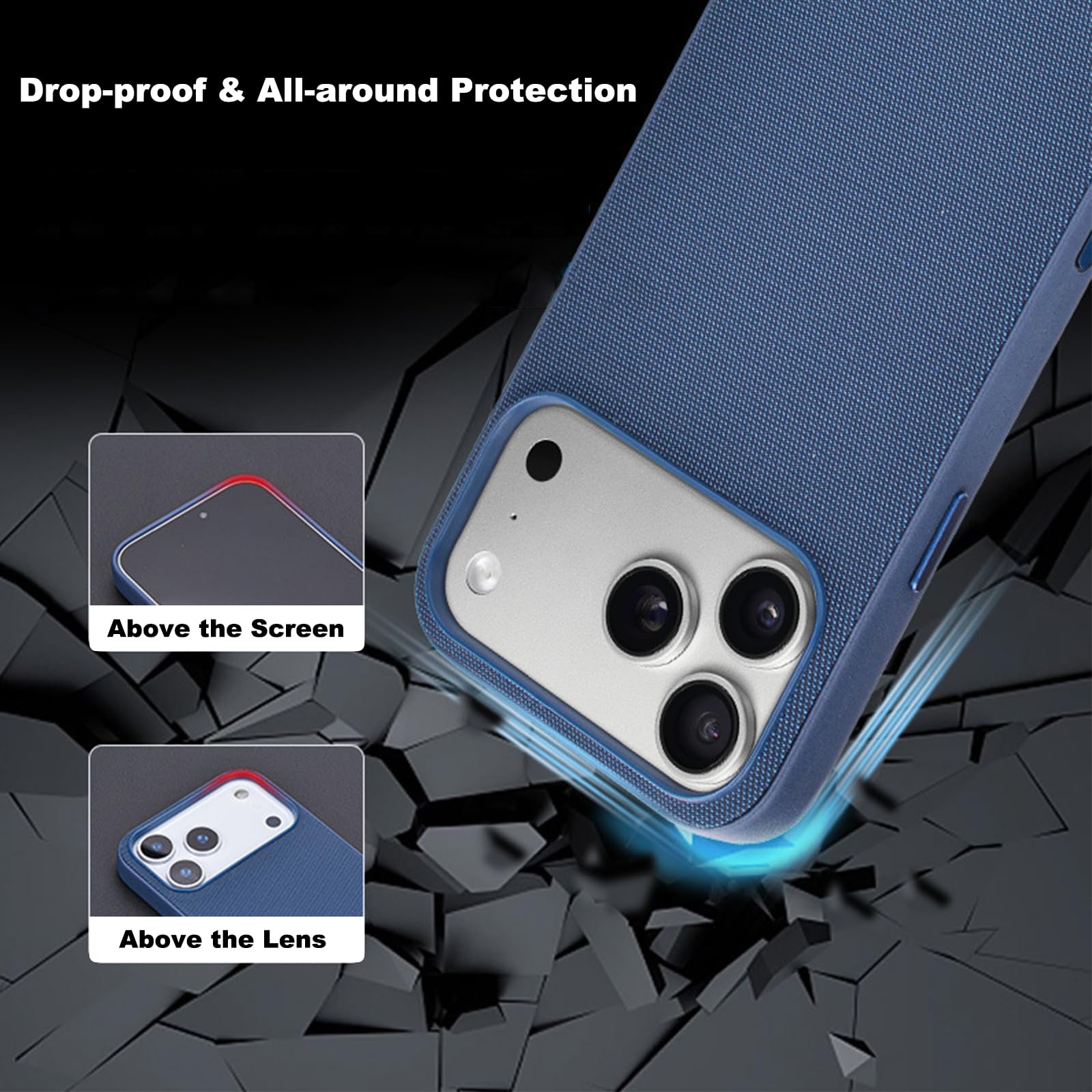 Amazon.co.jp: MIFENDUCT Techwoven ケース iPhone 17 Pro対応