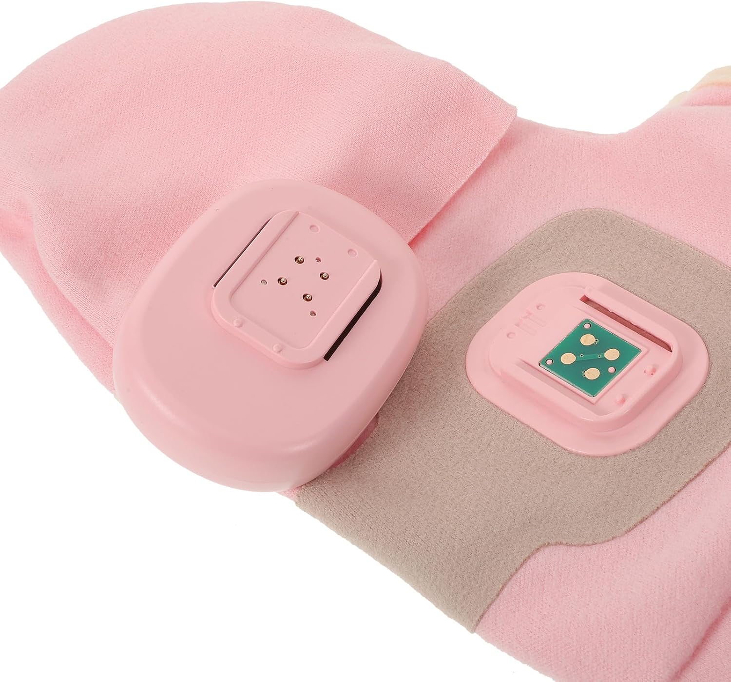 Xmas Electric Heating Gloves 1 Set Soft Fabric Heated Motorcycle Riding