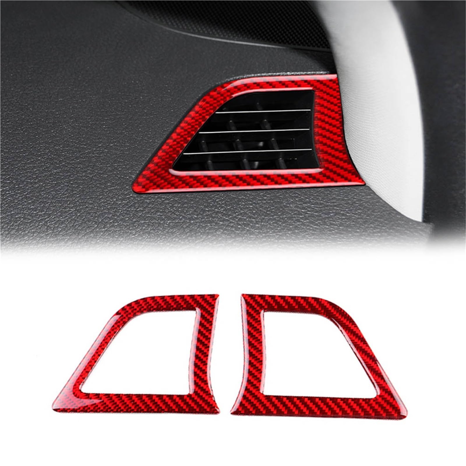 Interior Decoration for Subaru for Legacy for Outback 2010-2014 Carbon Fiber Sticker LHD RHD Car Instrument Defogger Air Outlet Accessories