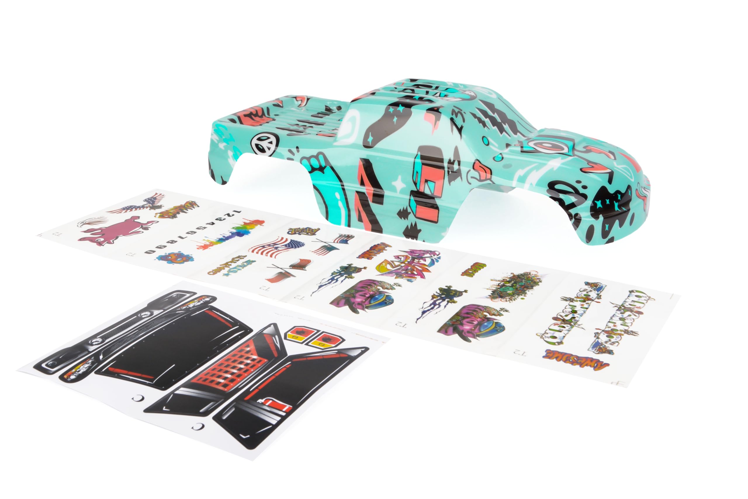 Amazon.com: SummitLink Custom Body Graffiti Blue Compatible for 1