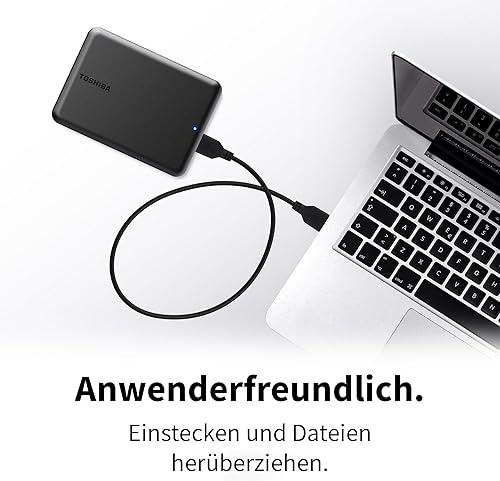 Miniatura 5 de Toshiba Canvio Partner - Disco duro externo portátil de 2.5 pulgadas, compatible con USB 3.2, Mac y Windows. Xbox, PS4, PS5