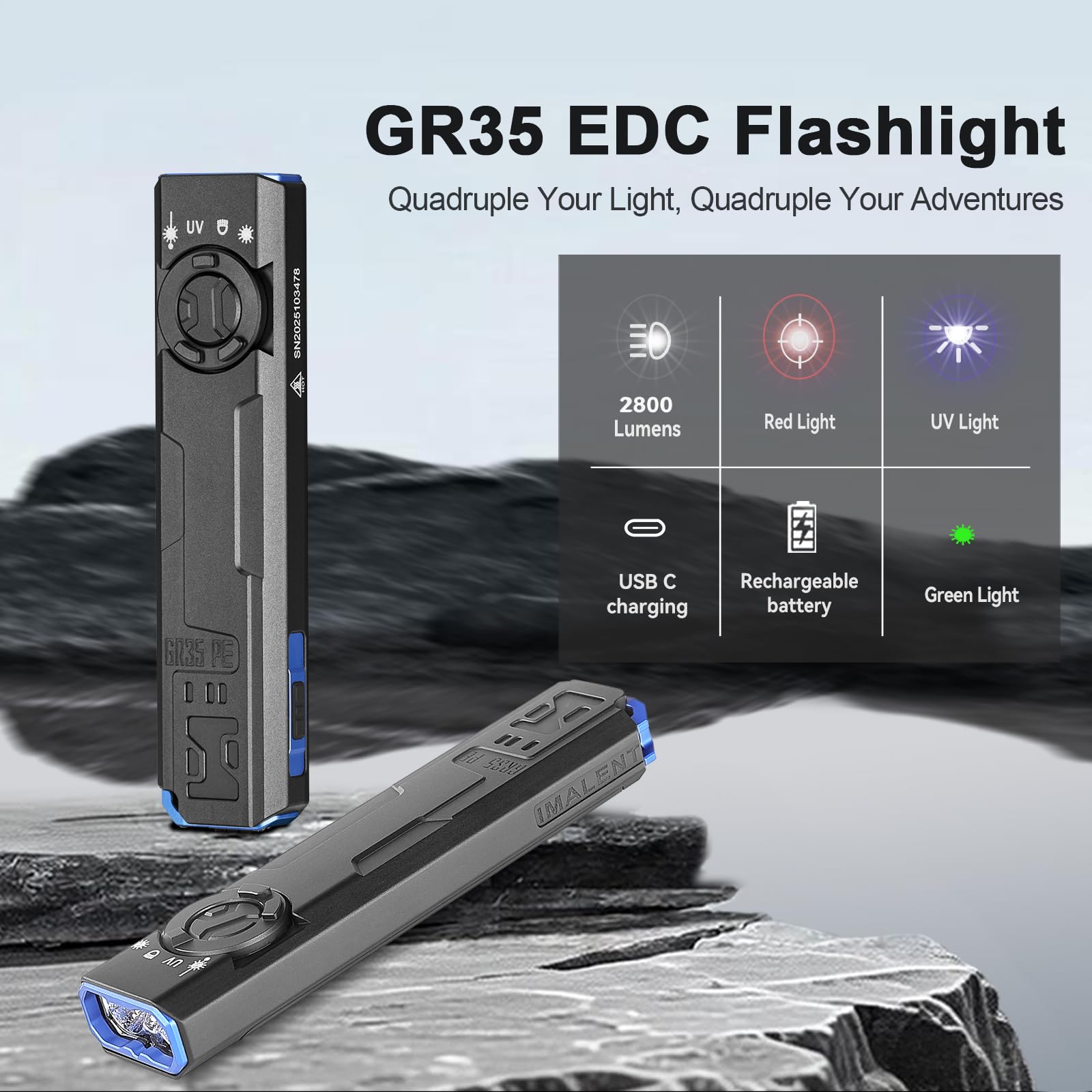 Amazon.com: IMALENT: EDC FLASHLIGHT
