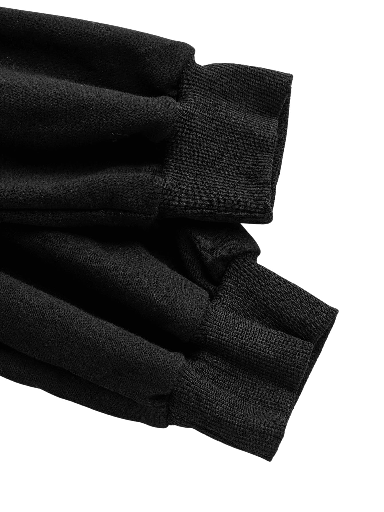 GORGLITTER Damska bluza z kapturem, bardzo krótka bluza z długim rękawem, okrągły kołnierz, wycięte koszulki, z kapturem