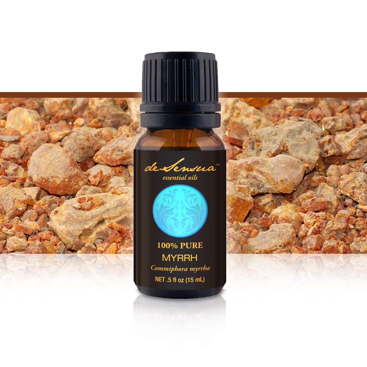 Myrrh Essential Oil for Professional Aromatherapists (for Home Use, See Warnings) Derived Wholly from Myrrh Gum (Myrrh, 30 mL)